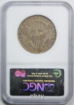 1803 50c Draped Bust Half Dollar NGC XF 40 Extra Fine CAC Approved Large 3 Ni