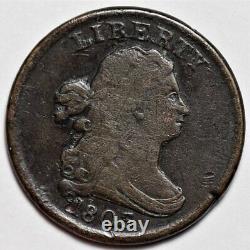 1803 Draped Bust Half Cent US 1/2c Copper Penny Coin L30