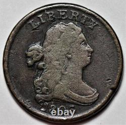 1803 Draped Bust Half Cent US 1/2c Copper Penny Coin L30