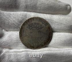 1803 Draped Bust Half Dollar Large 3 VG Tougher Type & Date! Scarce Coin