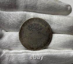 1803 Draped Bust Half Dollar Large 3 VG Tougher Type & Date! Scarce Coin