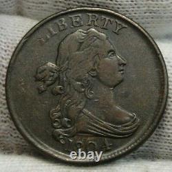 1804 Draped Bust Half Cent (1241)