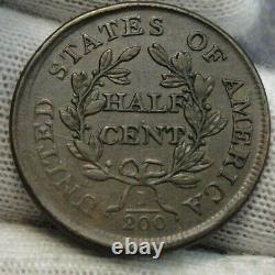 1804 Draped Bust Half Cent (1241)