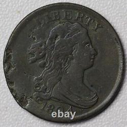 1804 Draped Bust Half Cent VF Details