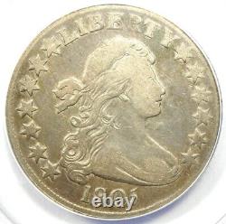 1805 Draped Bust Half Dollar 50C Coin Certified ANACS F15 Details Rare Date