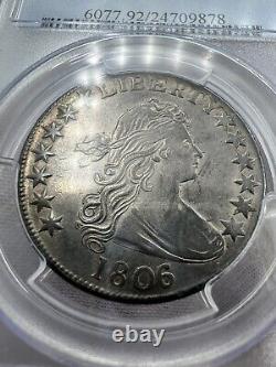 1806/5 Draped Bust Half Dollar XF Details