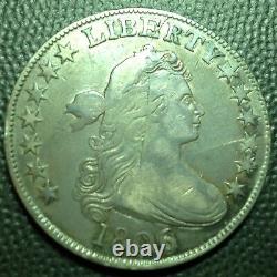 1806/9 6 over Inverted 6 VF-XF Early Draped Bust Half Dollar