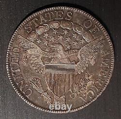 1806 DRAPED BUST Large Eagle Half Dollar US 50c Coin AU Estimated Survival 2500