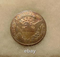 1806 Draped Bust 50c O. 105 T in LIBERTY Doubled Sharp Looking Coin