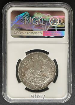 1806 Draped Bust Half 50c Point 6 with Stem, Variety O-115 NGC AU-55