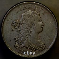 1806 Draped Bust Half Cent C-1 -lot Aa1814 Rare