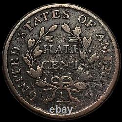 1806 Draped Bust Half Cent J9068