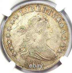 1806 Draped Bust Half Dollar 50C Coin Certified NGC XF Detail (EF) Rare Date