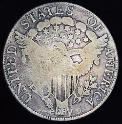 1806 Draped Bust Half Dollar 50C Ungraded Choice US Silver Coin CC19644