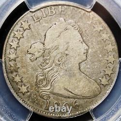 1806 Draped Bust Half Dollar PCGS F12 O-110 No Crack Extremely Rare Only 3 Known