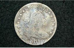 1806 Draped Bust Half Dollar Pointed 6Stem Through Claw VF O-121