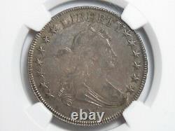 1806 Draped Bust Half Dollar Pointed 6 with Stems O-119 NGC AU58