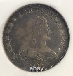 1806 Pointed 6 With Stem Half Dollar O-116 NGC VF 20