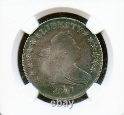 1807 50c Draped Bust Large Eagle Half Dollar NGC VF 30