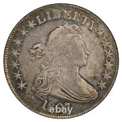 1807 50c NGC XF45 (Draped Bust) Richly Toned Bust Half Dollar Richly Toned