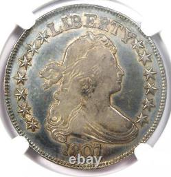 1807 Draped Bust Half Dollar 50C Coin O-109a Certified NGC XF Details (EF)