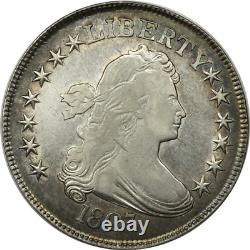 1807 Draped Bust Half Dollar 50c, Circulated, Extra Fine Nice Original Coin
