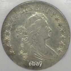 1807 Draped Bust Half Dollar NGC Graded AU 50 #1710635-001 Early Heraldic Eagle
