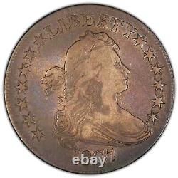 1807 Draped Bust Half Dollar graded VF20 by PCGS Original Type Coin PQ+