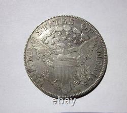 1807 Draped Bust Liberty Half Dollar 50c Nice Philadelphia Gray Original F/vf