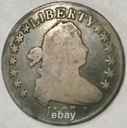 1807 draped bust half dollar G/VG Details