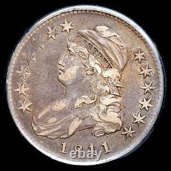 1811 Capped Bust Half Dollar? Pcgs Xf-40? 50c Silver Small 8 Coin? Trusted