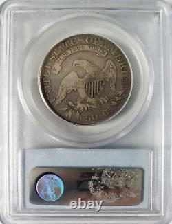 1823 Bust Half Pcgs F12. Fine Patina Natural Surfaces Zero Scratches