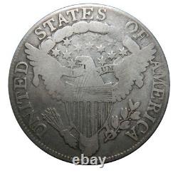 Draped bust half dollar 1806/5 Overton-102 overdate rare NICE
