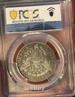 EXTREMELY rare 1806 O-112 6 over inverted 6 Bust Half 50c VG details NGC